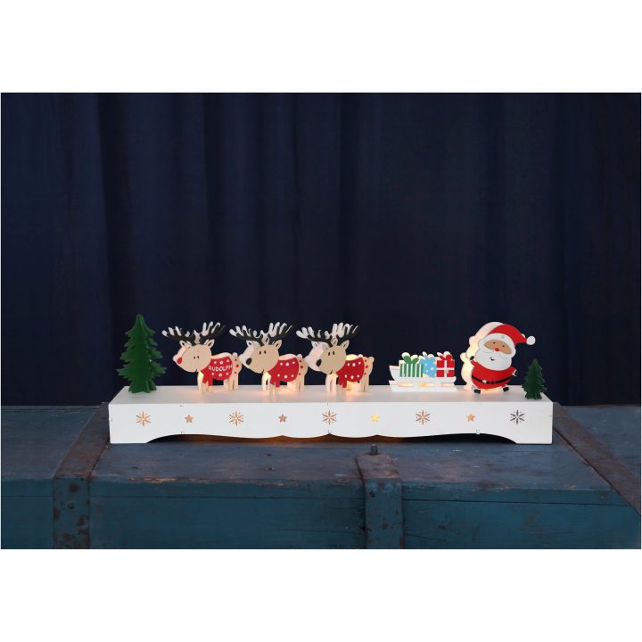 Lysestage Rudolf Multi Star Trading Grøn Gran – billede 6