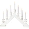 Lysestage Sara Hvid Star Trading Hvid – miniature 1