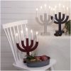 Lysestage Selma Rød Star Trading – miniature 8