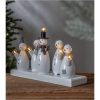Lysestage Snowman Hvid Star Trading – miniature 2