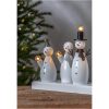 Lysestage Snowman Hvid Star Trading – miniature 1
