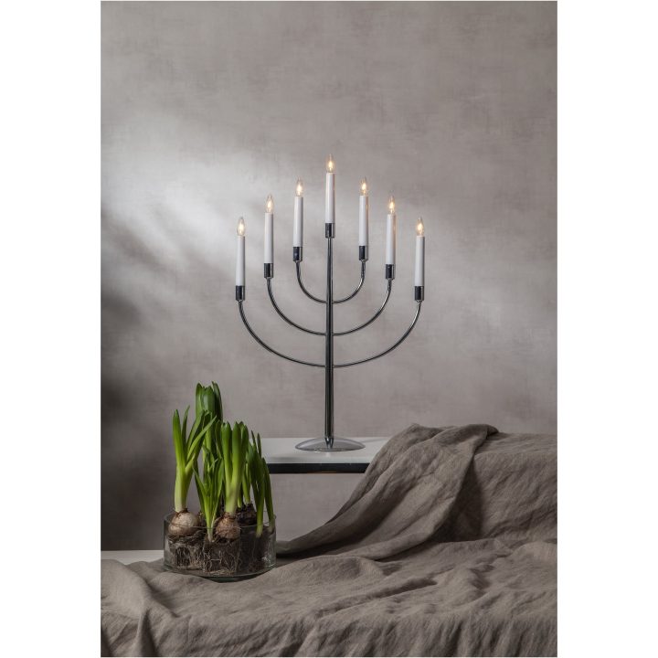 Lysestage Titus Krom Star Trading – billede 8