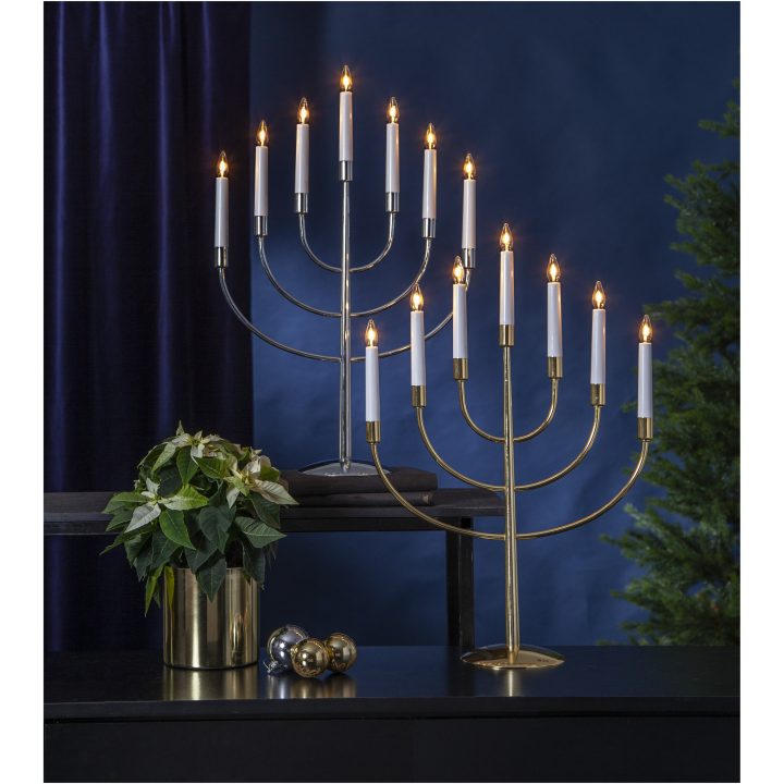 Lysestage Titus Krom Star Trading – billede 5