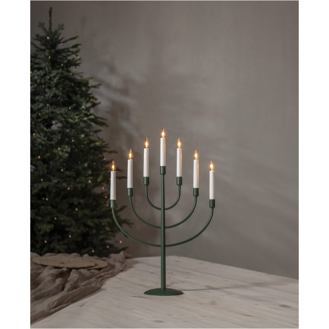 Lysestage Titus Messing Star Trading – billede 3