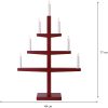 Lysestage Tripp Rød Star Trading – miniature 5