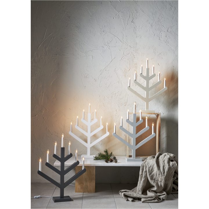 Lysestage Vinga Grafit Star Trading – billede 6
