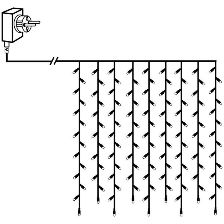 Lysgardin Serie MicroLED Sort Star Trading – billede 2