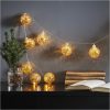 Lysguirlande Glitter Guld Star Trading – miniature 4