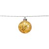 Lysguirlande Glitter Guld Star Trading – miniature 3