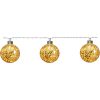Lysguirlande Glitter Guld Star Trading – miniature 1