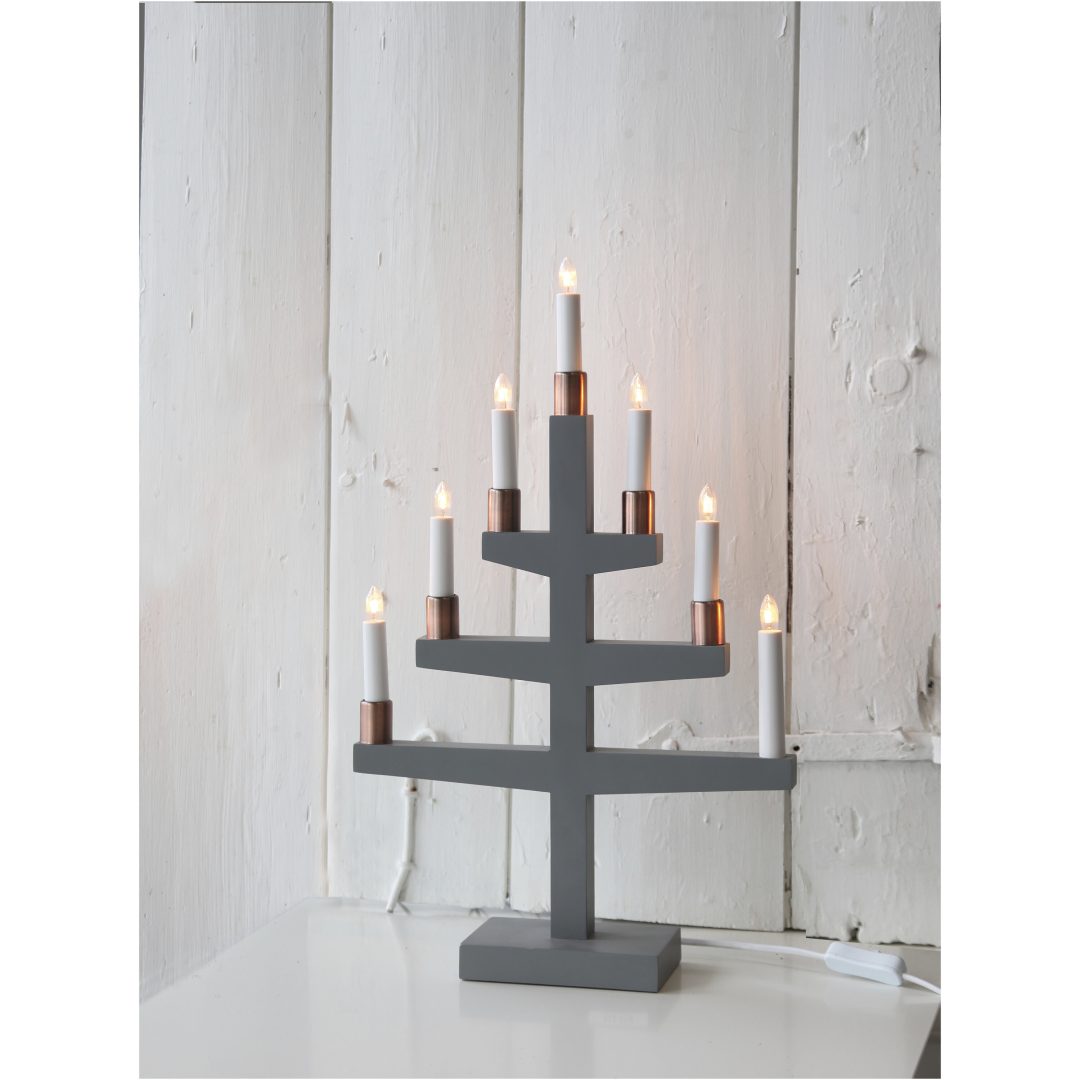 Lysmanchet 7-pak Accessorize Kobber Star Trading – billede 5