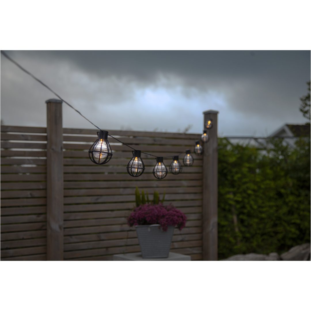 Lysslange Cage Sort Star Trading – billede 4