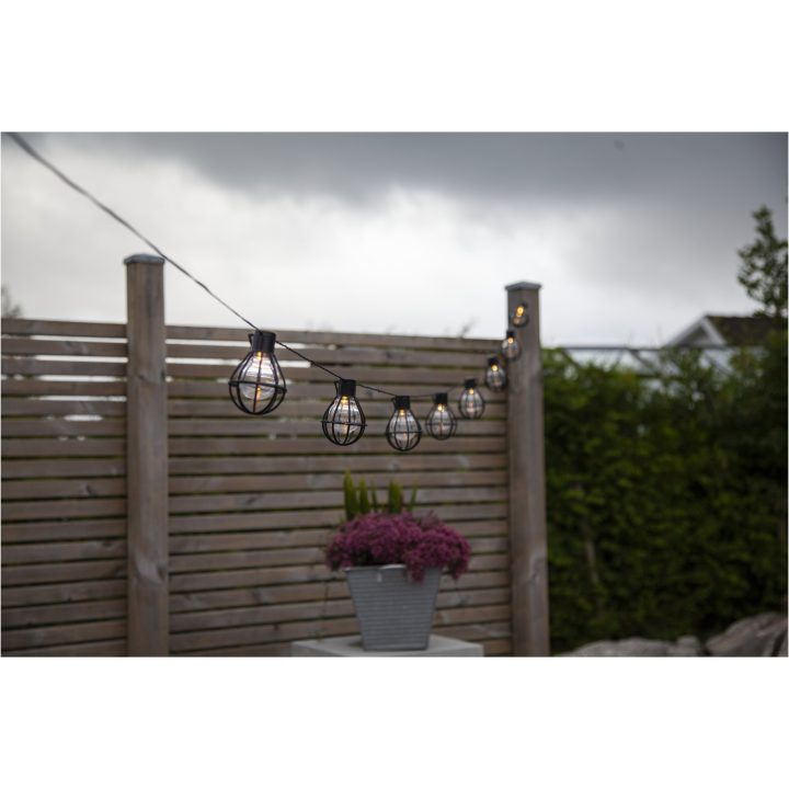 Lysslange Cage Sort Star Trading – billede 4