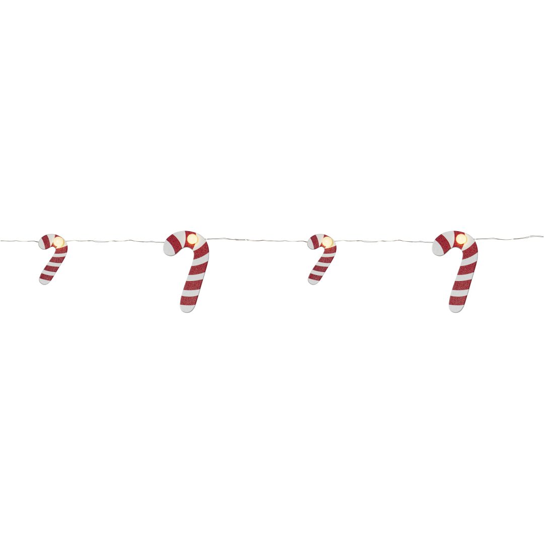 Lysslange CandyCane STAR TRADING