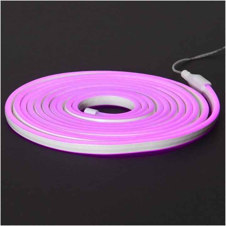 Lysslange FlatNeonLED Rosa Star Trading – billede 4
