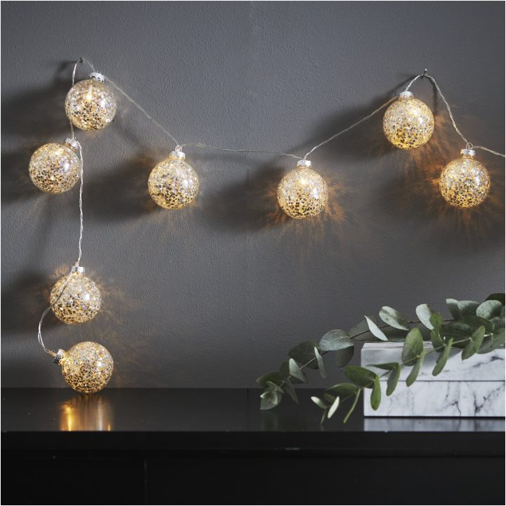 Lysslange Glitter Sølv Star Trading – billede 4