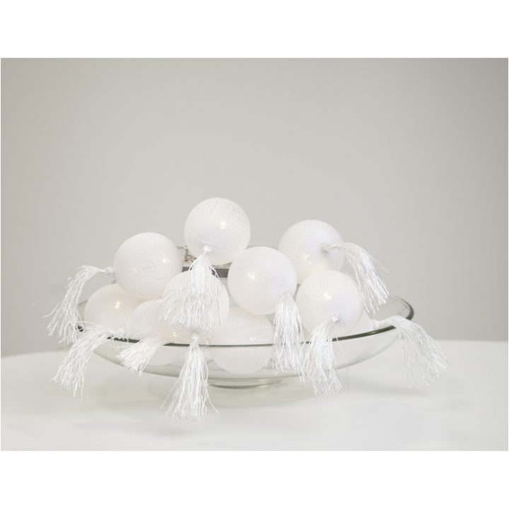 Lysslange Jolly Tassel Light Hvid Star Trading – billede 3