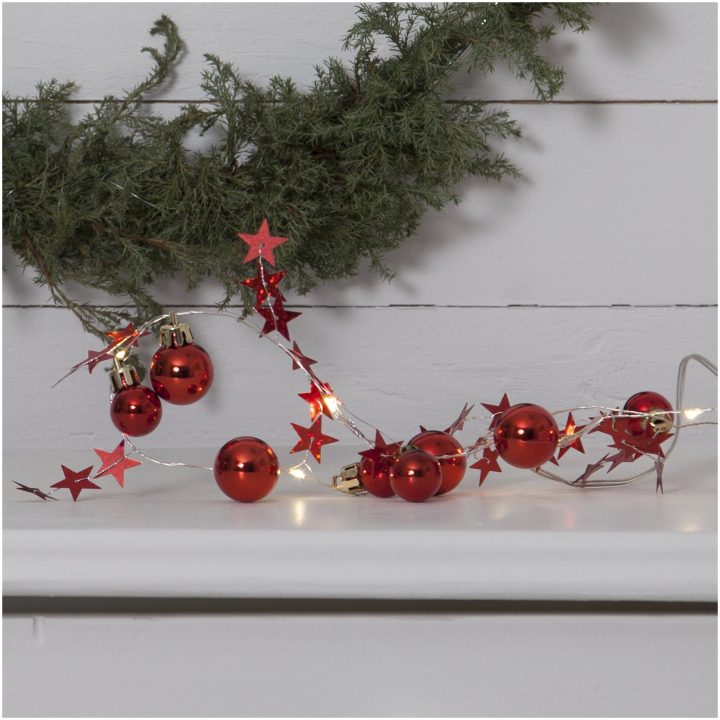 Lysslange X-mas Rød Star Trading – billede 3