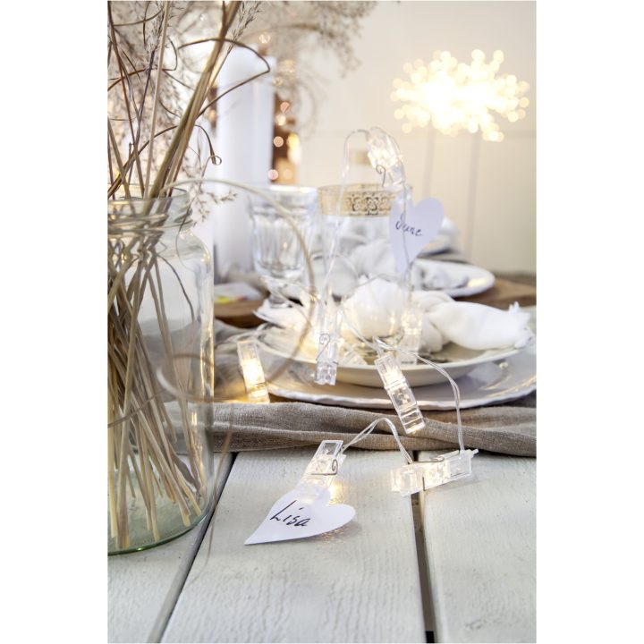 Lysslinge Clippy Transparent Star Trading – billede 15