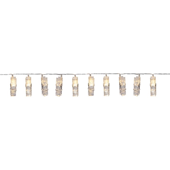 Lysslinge Clippy Transparent Star Trading – billede 13