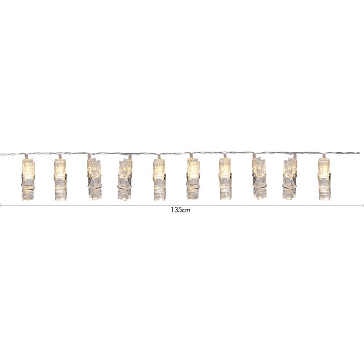 Lysslinge Clippy Transparent Star Trading – billede 16