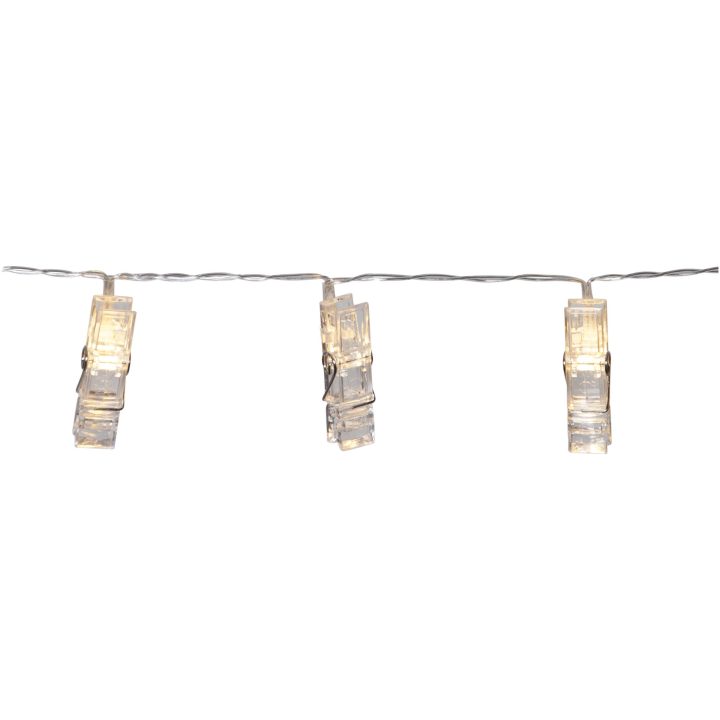 Lysslinge Clippy Transparent Star Trading – billede 9