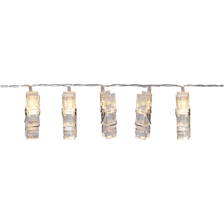 Lysslinge Clippy Transparent Star Trading – billede 8