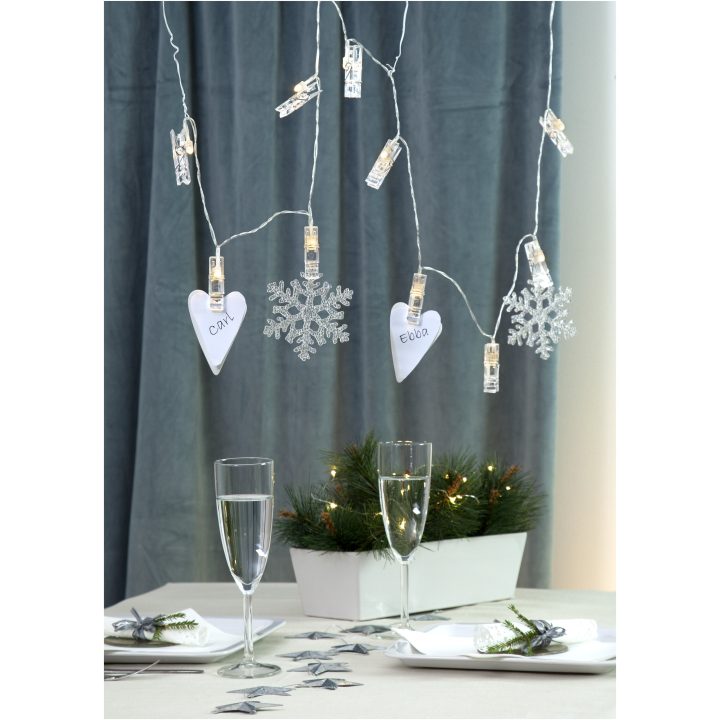 Lysslinge Clippy Transparent Star Trading – billede 7