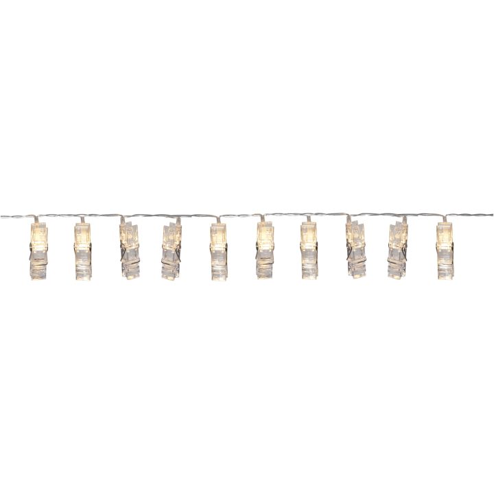 Lysslinge Clippy Transparent Star Trading – billede 7