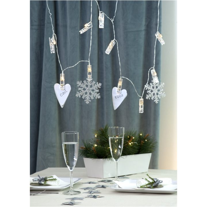 Lysslinge Clippy Transparent Star Trading – billede 4