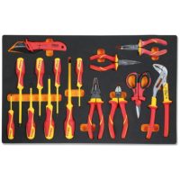 M161 Foam Tray for Electrotechnical Maintenance - Insulated Tools/1000V BETA