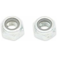 M4 Nylock Nut 7mm Head Steel 10 pieces BOLT