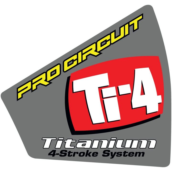 Mærkat End Cap Varmebestandig Ti-4 Universal Pro Circuit END CAP DECAL TI-4 – billede 3