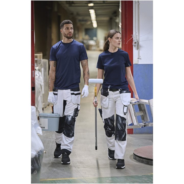 Malerbukser Dame 2179 Technical Hvid/Sort Jobman DA34 – billede 8