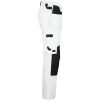 Malerbukser Dame 2179 Technical Hvid/Sort Jobman DA34 – miniature 4
