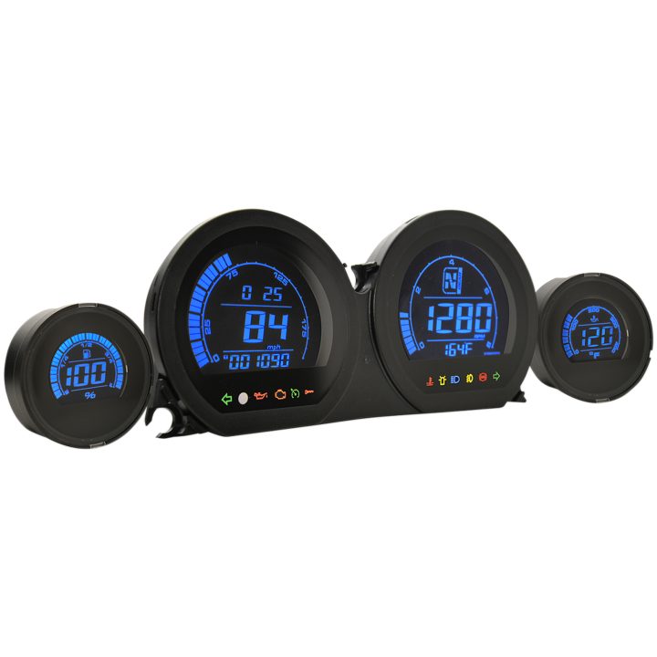 Målersæt Hd-03l Fire-delt Led Elektronisk KOSO NORTH AMERICA – billede 3