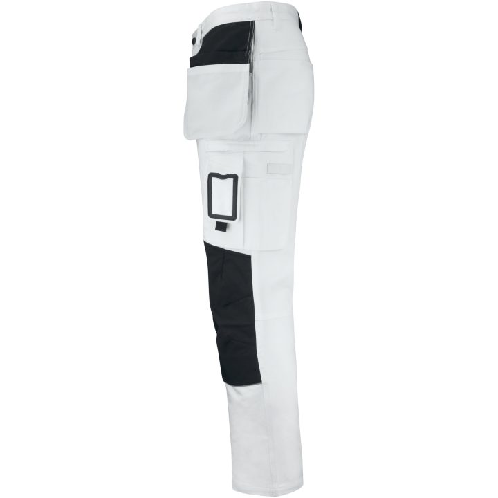 Malershorts hylsterlommer 2129 Technical Hvid/Sort Jobman C146 – billede 2