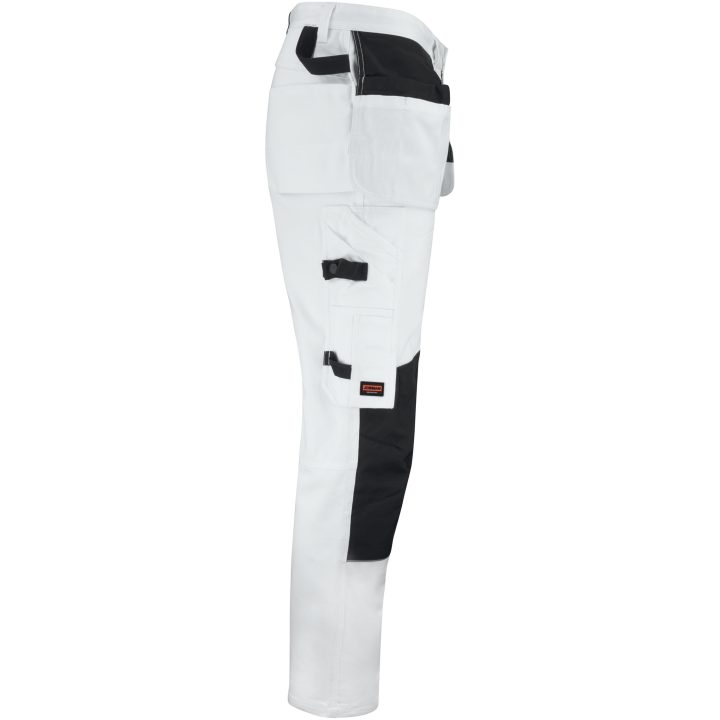 Malershorts hylsterlommer 2129 Technical Hvid/Sort Jobman C146 – billede 4