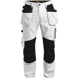 Malershorts hylsterlommer 2129 Technical Hvid/Sort Jobman