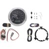Målesystem MVX Series Analog Krom Grå Hvid DAKOTA DIGITAL SPEEDO FATBOB BLK/GRY/CH – miniature 2
