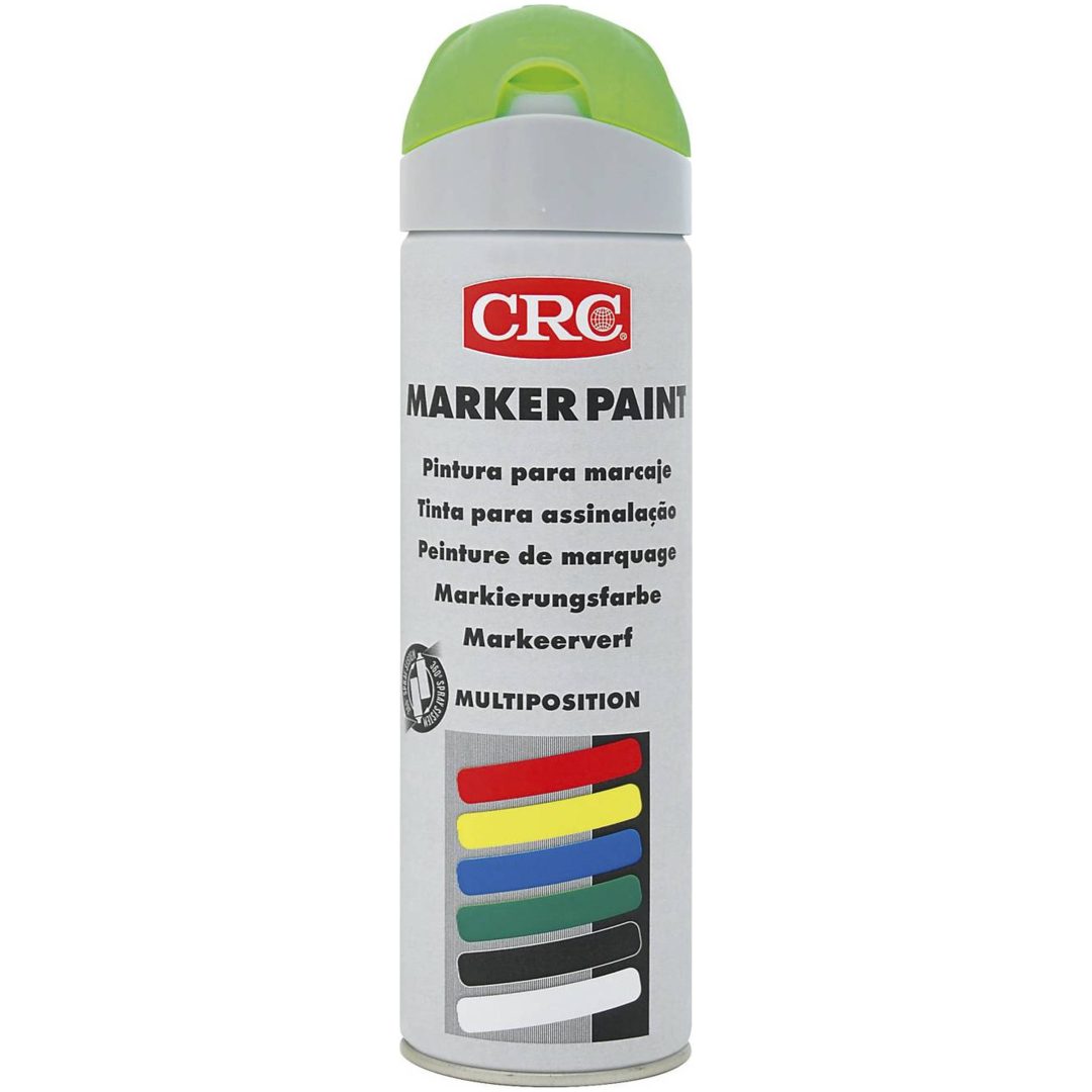 Markeringsfarve Marker Paint Fluorescerende CRC MÆRKEFARVE CRC FLUOR 500ML RØD – billede 8