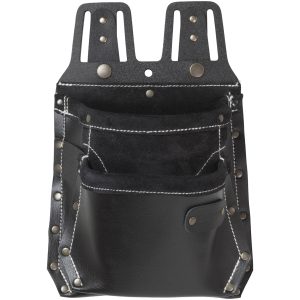 Materiallomme 9304 LTHR Sort SNIKKI