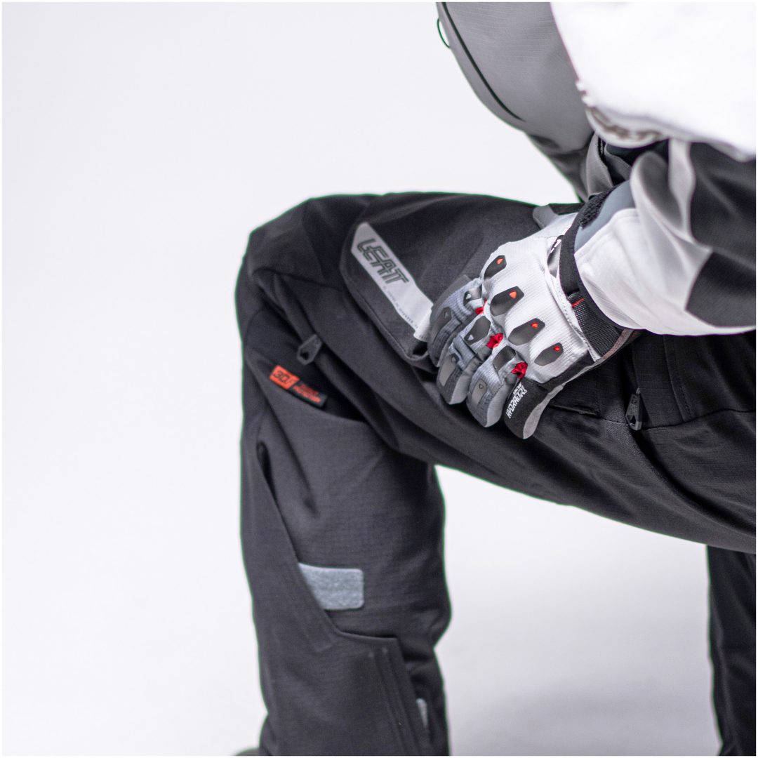 MC-Bukser ADV DriTour 5.5 Sort/Grå Leatt XXL / US38 / EU56 – billede 4