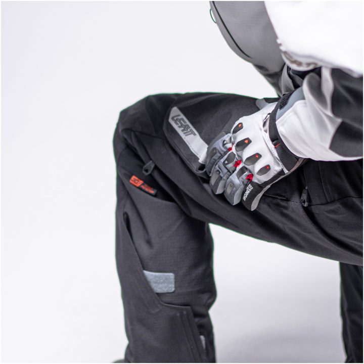 MC-Bukser ADV DriTour 5.5 Sort/Grå Leatt XXL / US38 / EU56 – billede 4