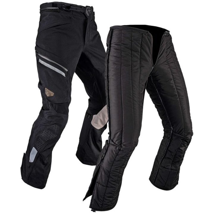 MC-Bukser ADV DriTour 7.5 Sort/Grå Leatt L / US34 / EU52 – billede 8
