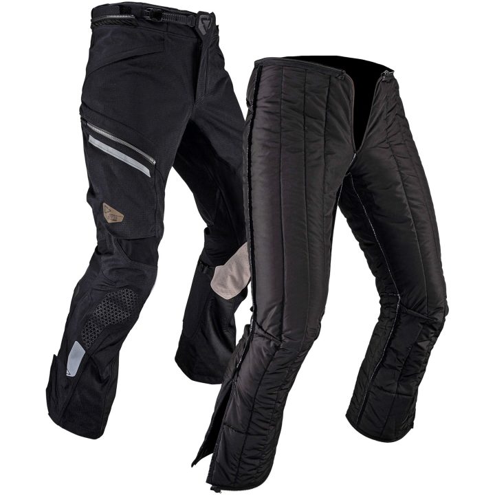 MC-Bukser ADV DriTour 7.5 Sort/Grå Leatt XL / US36 / EU54 – billede 4