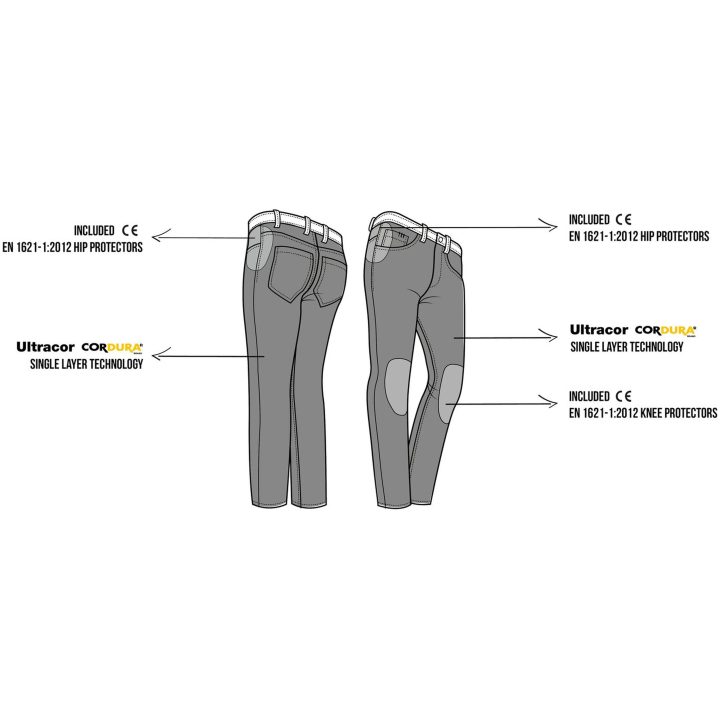 MC-Bukser Aviator Cargo Sort PMJ – billede 6