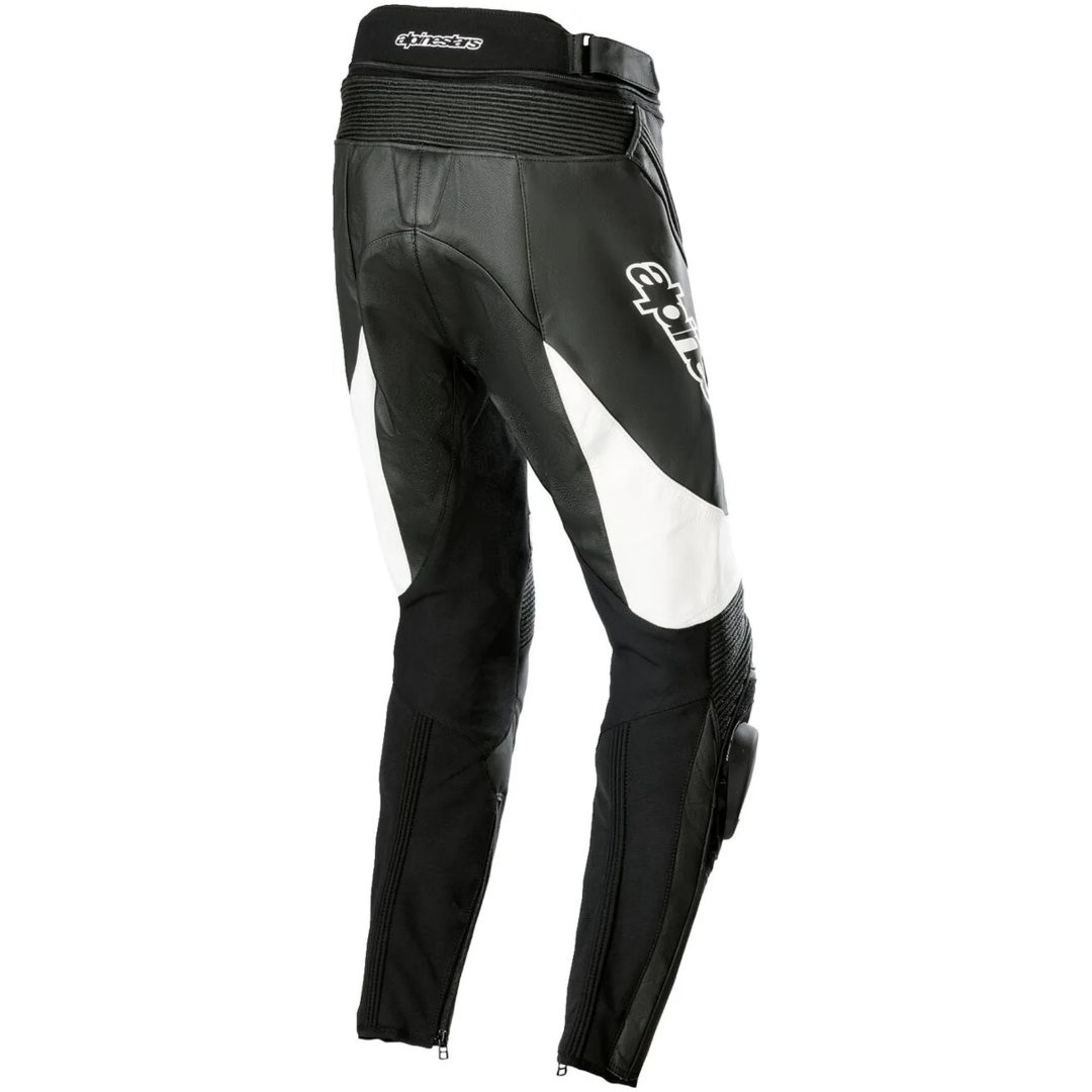 MC-bukser Dame Læder Missile V3 Sort ALPINESTARS 40 – billede 3
