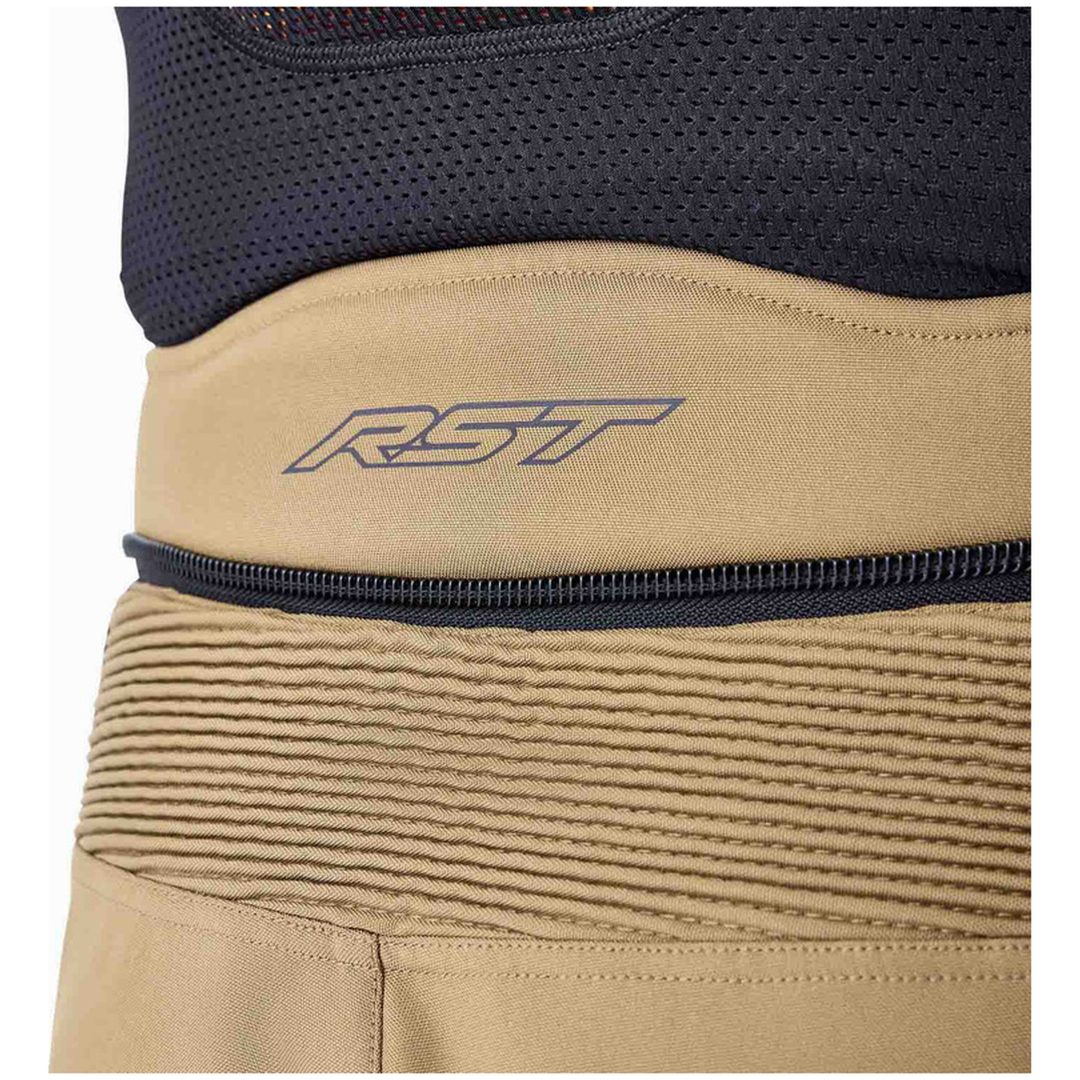 MC-Bukser Pro Series Adventure D3O Tekstil Sand Sort RST M – billede 10