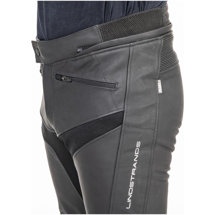 MC-Bukser Sanden Sort Lindstrands S58 – billede 6